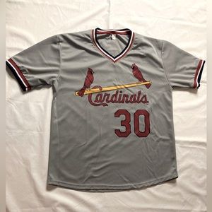 St. Louis Cardinal Baseball Jersey TUDOR Size XL